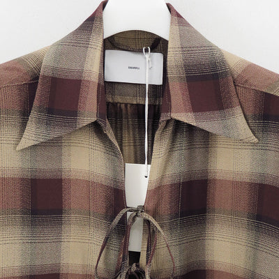 【SUGARHILL/シュガーヒル】<br>PLAID STRING SHIRTS <br>25330505