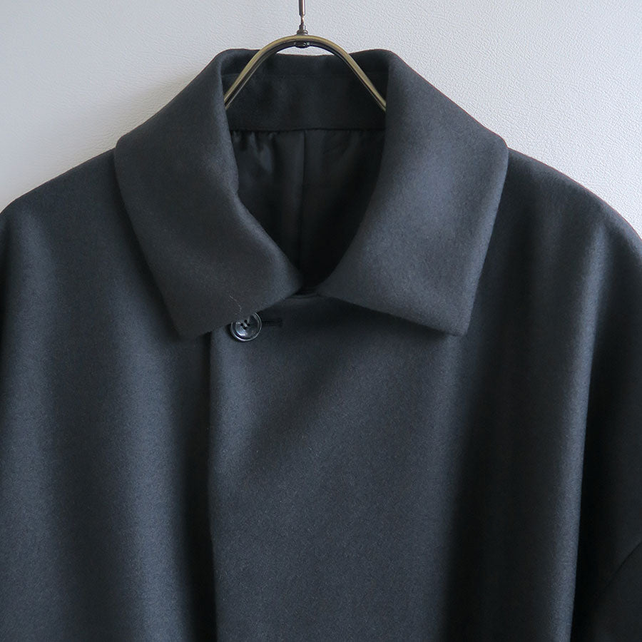 【IIROT/イロット】<br>Stand fall collar Coat <br>028-024-WC39