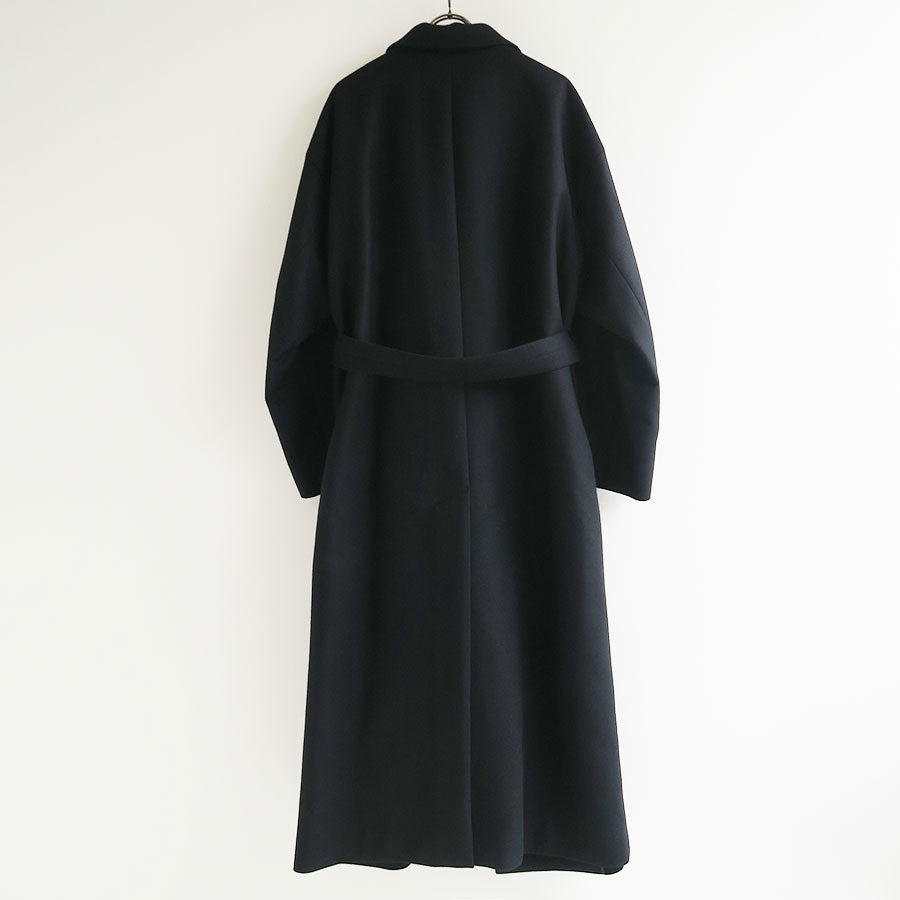 ATON/エイトン】SUPER 160S DOUBLE SAXONY CHESTER FIELD COAT