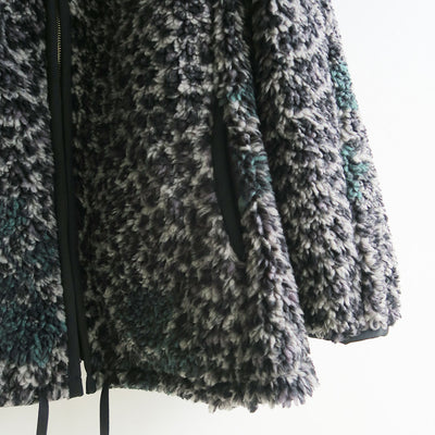 【FUMIE TANAKA/フミエタナカ】 <br>leopard boa food <br>F25A-04