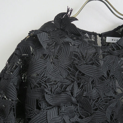 【MARGE/マージ】<br>3D lace oversized p/o <br>1006-0102-250