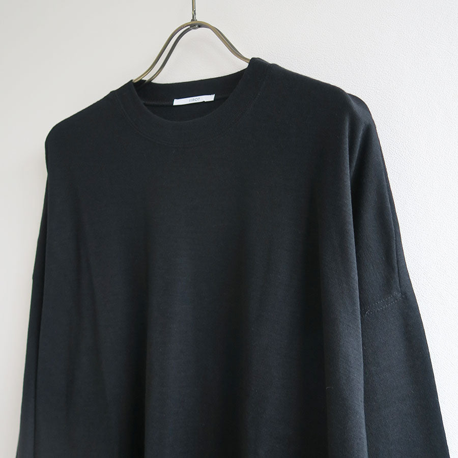【IIROT/イロット】<br>Wool Long Sleeve Tee <br>032-025-CT009