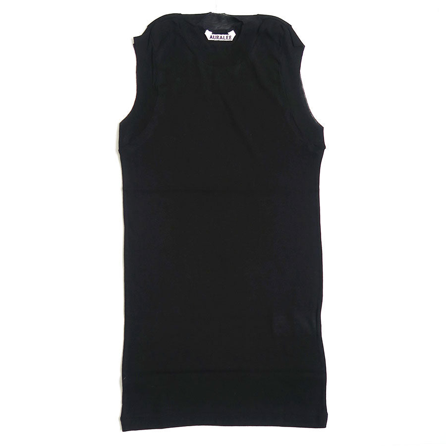 AURALEE/オーラリー】SUPER HIGH GAUGE SHEER RIB TANK TOP A00T04HFの