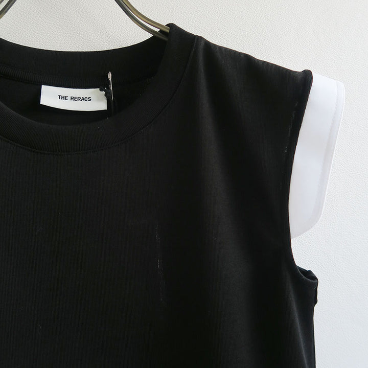 THE RERACS リラクス　トップス　美品 THE RERACS/ザ・リラクス】RERACS SHOULDER SWITCHING TANK TOP 26SS