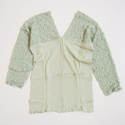 【Baserange/ベースレンジ】<br>NEHRU LONG SLEEVE TEE <br>TTNLS-LA-WI25