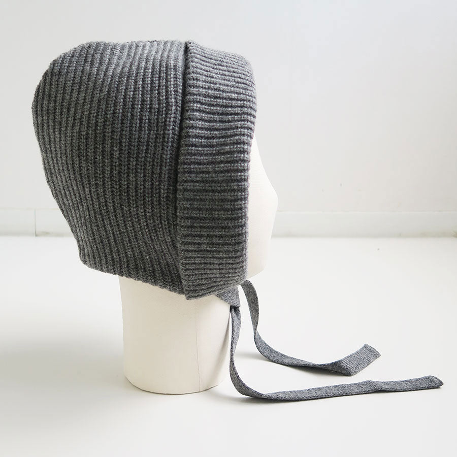 【FUMIE TANAKA/フミエタナカ】 <br>knit roll cap <br>F24A-58