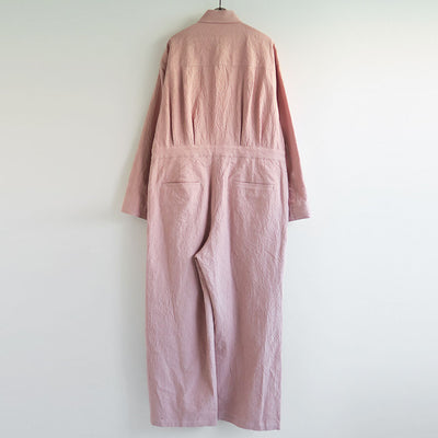 【BELPER/ベルパー】<br>WASHED LINEN JUMP SUIT <br>2111-1824