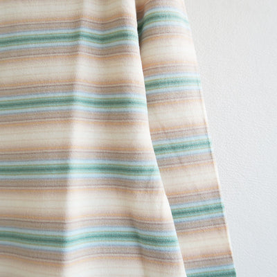 【AURALEE/オーラリー】<br>GRADIENT STRIPE JERSEY L/S TEE <br>A25AP03GJ