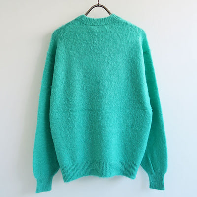 【AURALEE/オーラリー】<br>BRUSHED WOOL CASHMERE SILK KNIT P/O <br>A24AP03WK