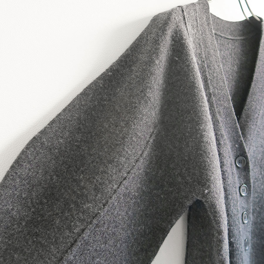 【OPEN SESAME CLUB/オープン セサミ クラブ】<br>repairing cardigan <br>OCF23112