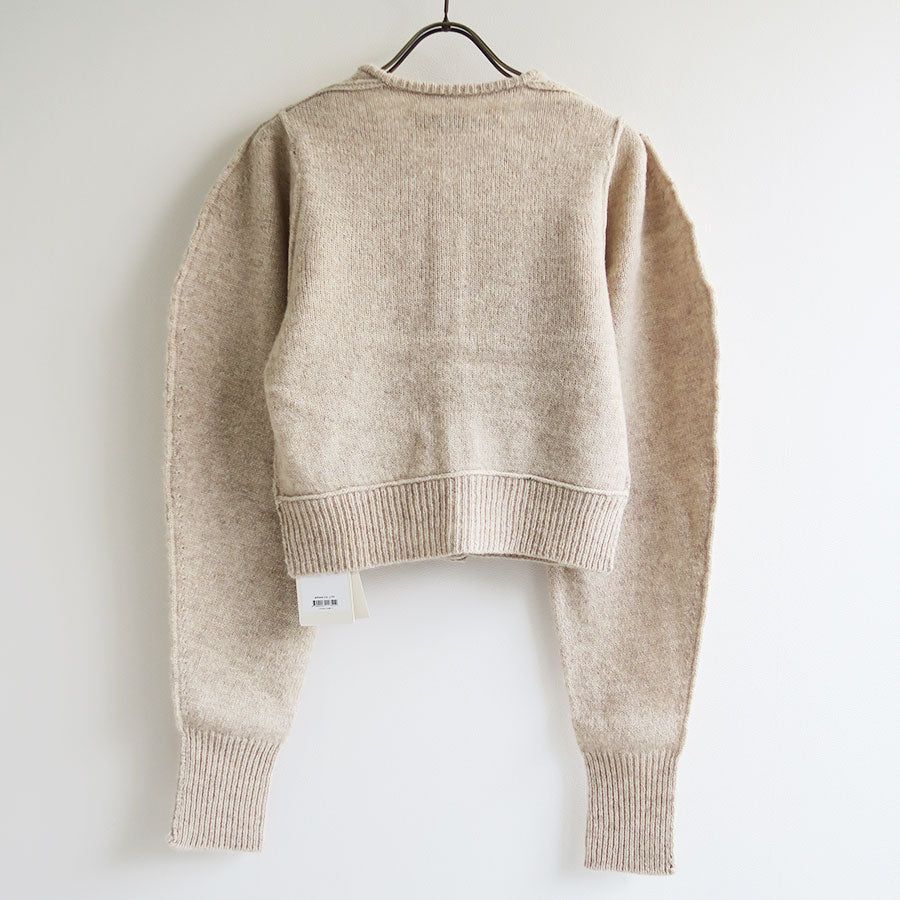 【INSCRIRE/アンスクリア】<br>Shoulder Cardigan <br>I24AW-K15