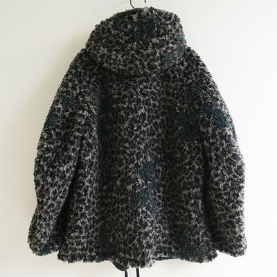 【FUMIE TANAKA/フミエタナカ】 <br>leopard boa food <br>F25A-04