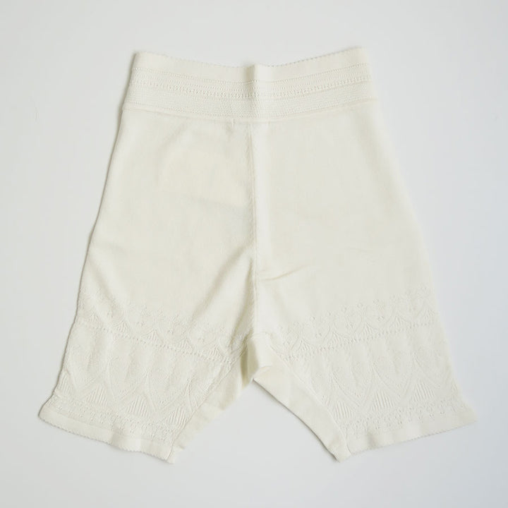 FUMIKA UCHIDA/フミカウチダ】SILK LACE KNITTING GIRDLE W
