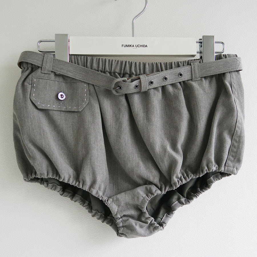 フミカウチダ　チノショートパンツ FUMIKA UCHIDA/フミカウチダ】Chambray Shorts X-SPT005の通販