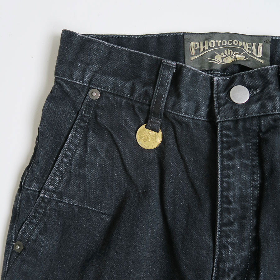 【PHOTOCOPIEU/フォトコピュー】<br>HI-WAIST DENIM PANTS (DAPHNE) <br>242DPN