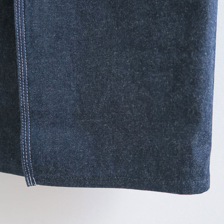 FUMIKA UCHIDA/フミカウチダ】DENIM OVERALL APRON MAXI DRESS T