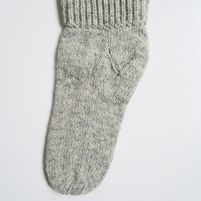 【FUMIKA UCHIDA/フミカウチダ】 <br>SHETLAND RIB STITCH TIGHT-HIGH SOCKS <br>W-GD001