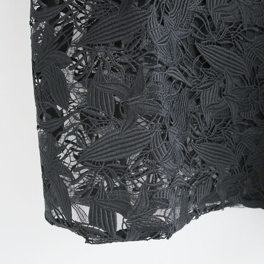 【MARGE/マージ】<br>3D lace oversized p/o <br>1006-0102-250