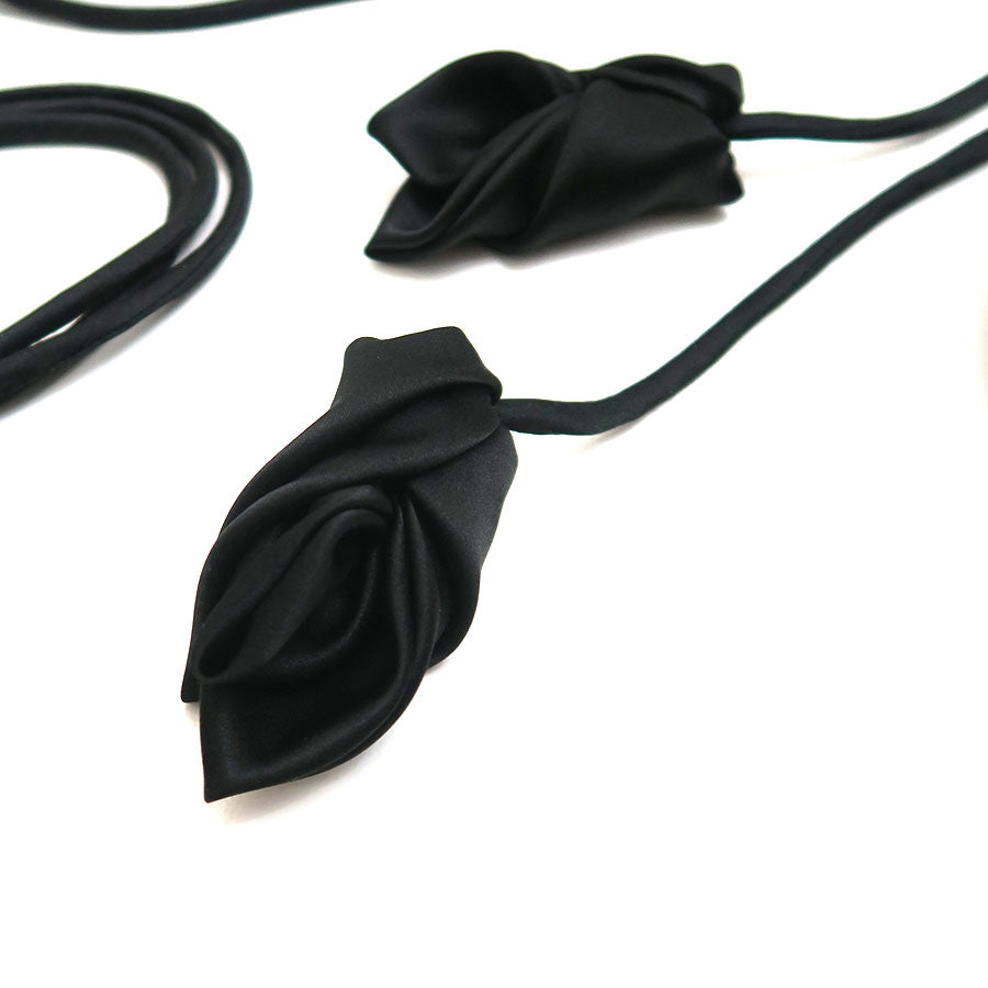 Mame Kurogouchi/マメ】Floral Motif Silk Belt MM26SS-AC313の通販