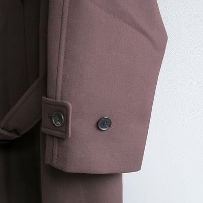 【9/5からポイント10%還元】<br>【AURALEE/オーラリー】<br>TWISTED DOUBLE CLOTH COAT <br>A25AC02WD