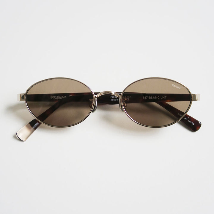 FETICO/フェティコ】× BLANC METAL OVAL SUNGLASSES FTC262-2011Aの