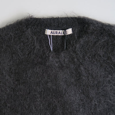 【AURALEE/オーラリー】<br>BRUSHED SUPER KID MOHAIR KNIT P/O <br>A24AP05KM