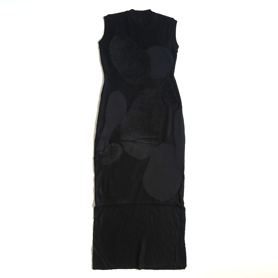 【Mame Kurogouchi/マメ】<br>"Katachi" Motif Knited Dress <br>MM25FW-KN067