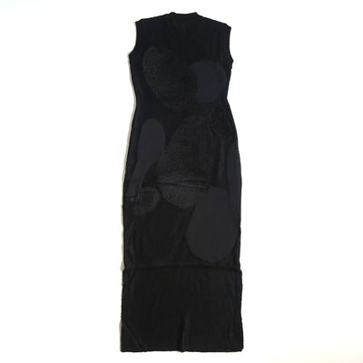 【Mame Kurogouchi/マメ】<br>"Katachi" Motif Knited Dress <br>MM25FW-KN067