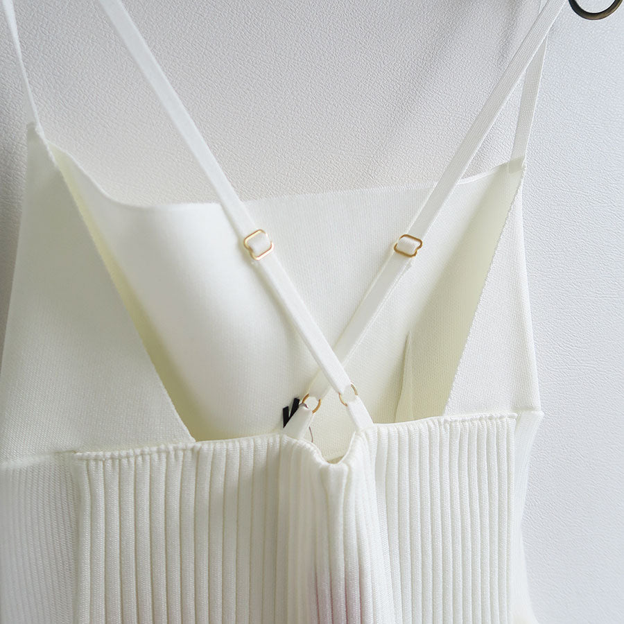 FETICO/フェティコ】STRIPE KNIT CAMI DRESS FTC252-0705の通販