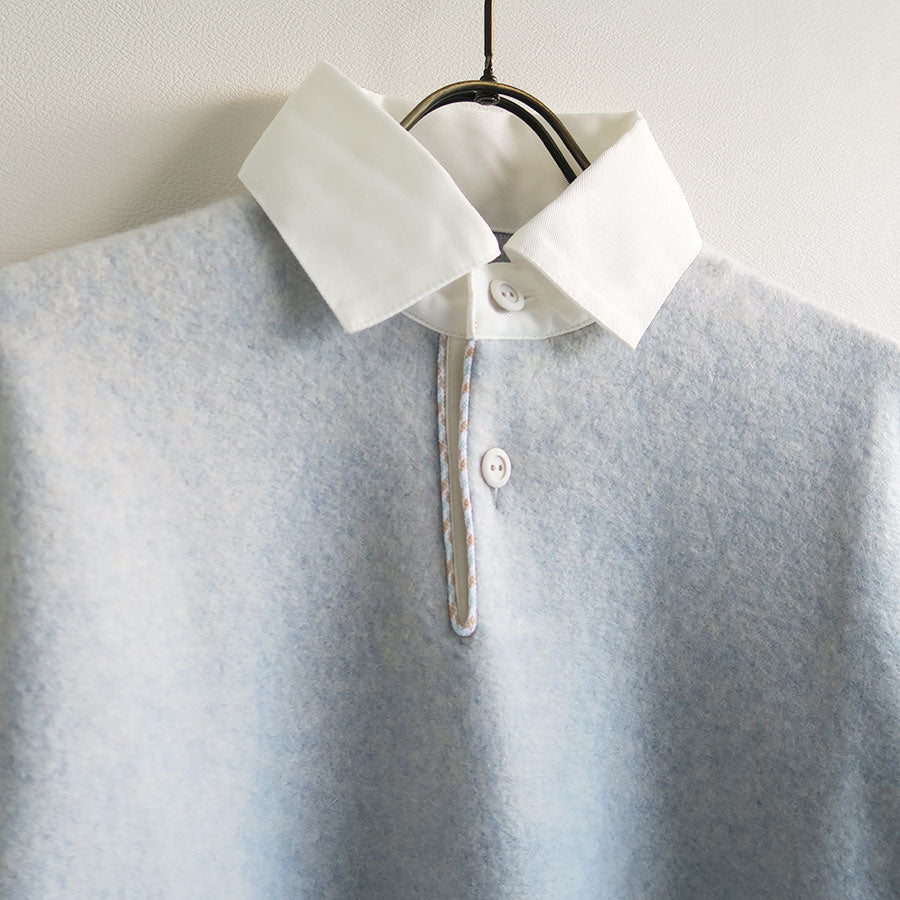 FUMIKA UCHIDA/フミカウチダ】Wool French Terry Rugby Shirt Y-SH001