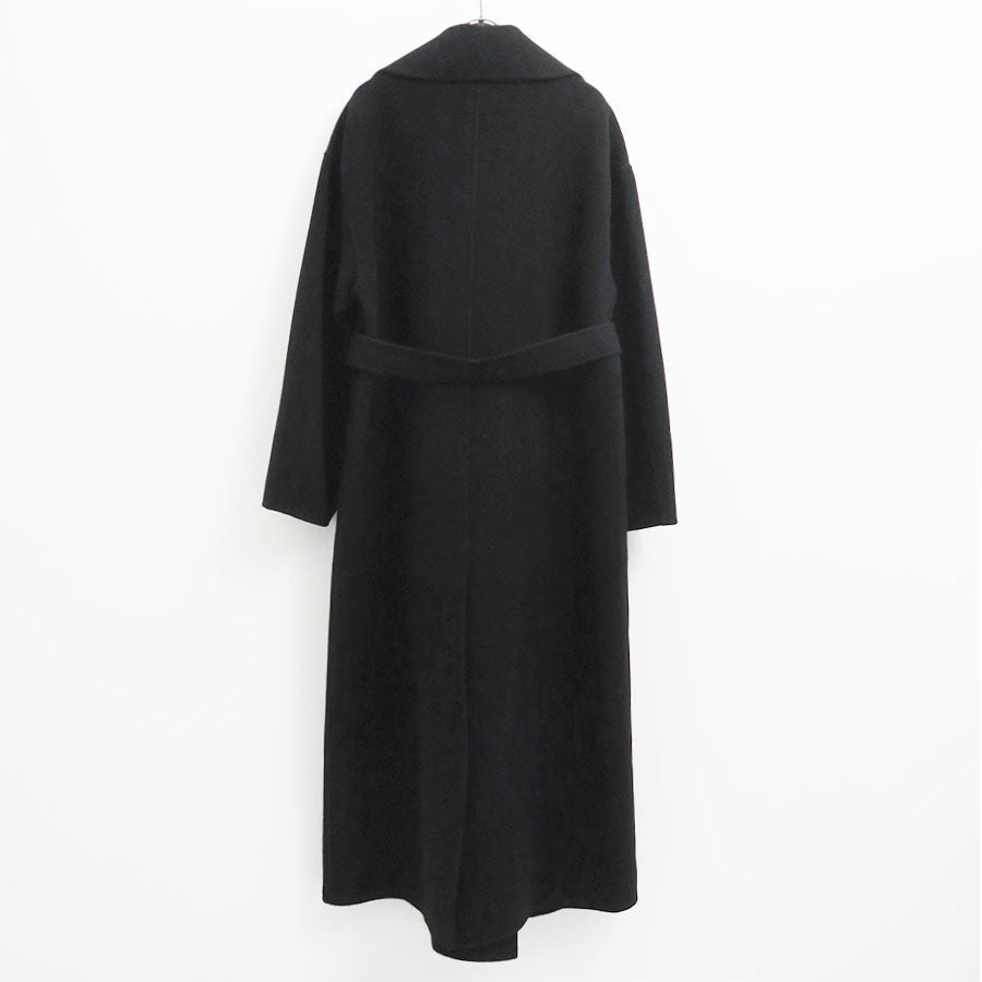 【AURALEE/オーラリー】<br>DOUBLE CLOTH PILE MOSSER HAND SEWN COAT <br>A23AC03PM