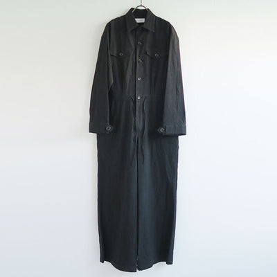 【BELPER/ベルパー】<br>WASHED LINEN JUMP SUIT <br>2111-1824