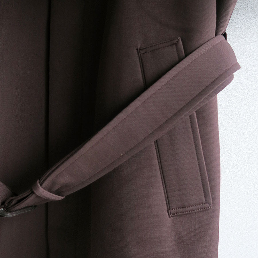 【9/5からポイント10%還元】<br>【AURALEE/オーラリー】<br>TWISTED DOUBLE CLOTH COAT <br>A25AC02WD