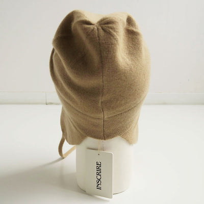 【INSCRIRE/アンスクリア】<br>Field Knit Cap <br>I23AW-IBC046