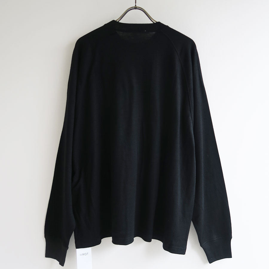 【IIROT/イロット】<br>Wool Long Sleeve Tee <br>032-025-CT009