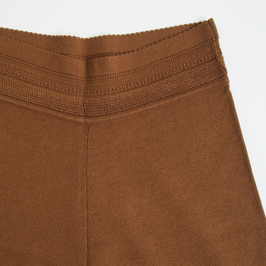 【FUMIKA UCHIDA/フミカウチダ】<br>SILK LACE KNITTING GIRDLE <br>W-KT004