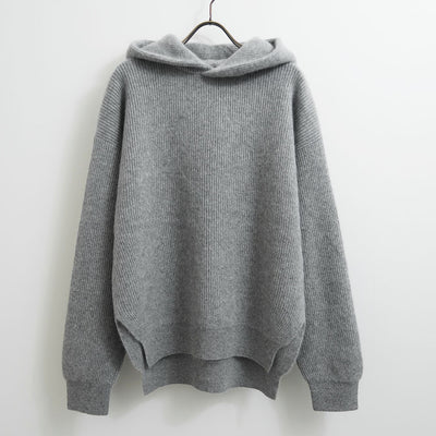 【BATONER/バトナー】<br>CASHMERE FOX PULL PARKER <br>BN-25FL-043