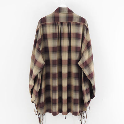【SUGARHILL/シュガーヒル】<br>PLAID STRING SHIRTS <br>25330505