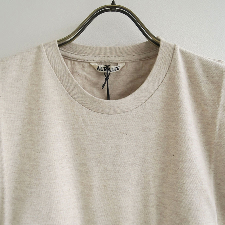 【AURALEE/オーラリー】<br>SEAMLESS CREW NECK TEE <br>A00T04ST