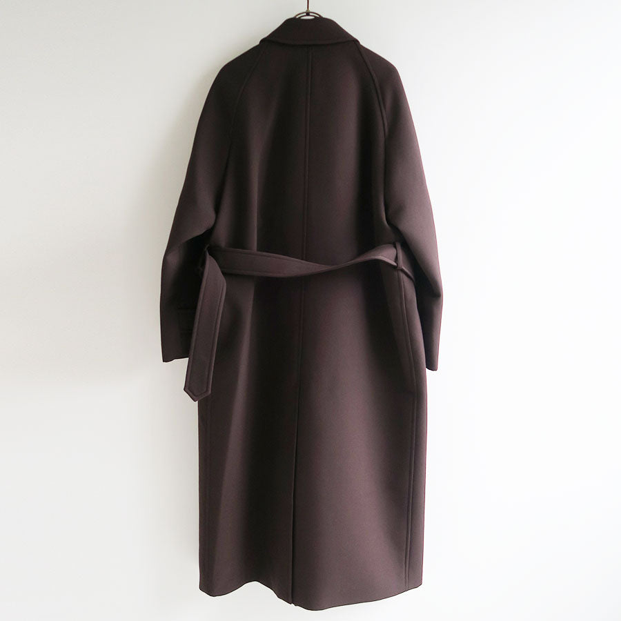 【9/5からポイント10%還元】<br>【AURALEE/オーラリー】<br>TWISTED DOUBLE CLOTH COAT <br>A25AC02WD