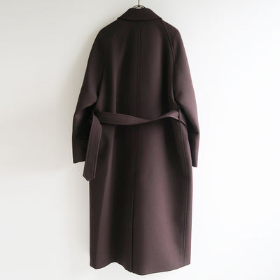 【9/5からポイント10%還元】<br>【AURALEE/オーラリー】<br>TWISTED DOUBLE CLOTH COAT <br>A25AC02WD