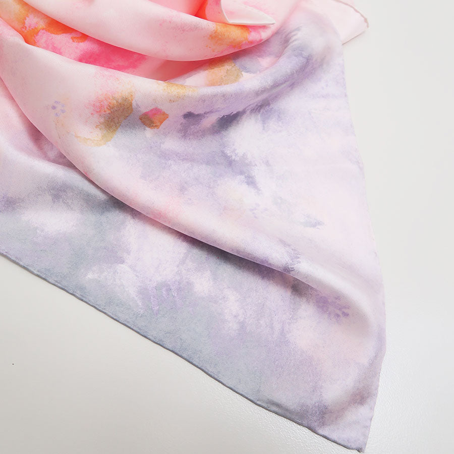 Mame Kurogouchi/マメ】Hand Printed Silk Scarf MM26SS-AC314の通販