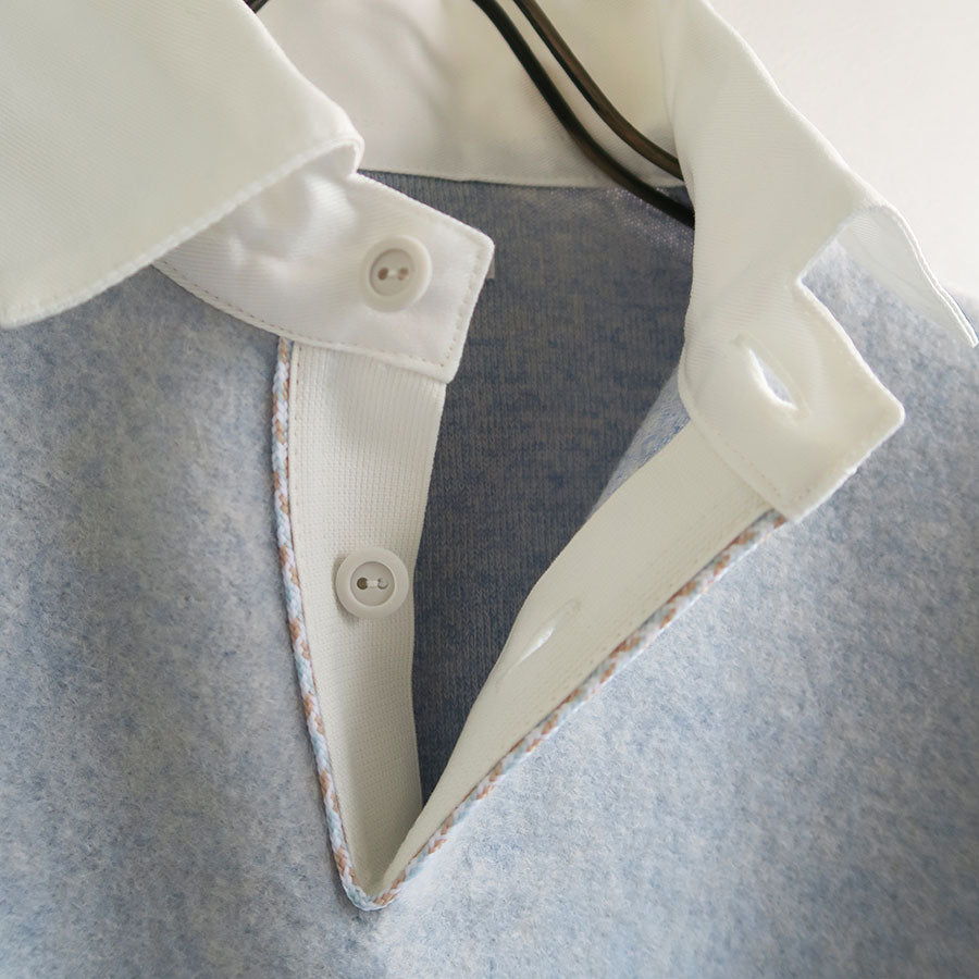 FUMIKA UCHIDA/フミカウチダ】Wool French Terry Rugby Shirt Y-SH001