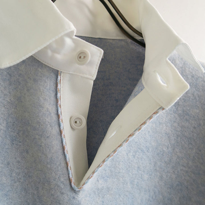 FUMIKA UCHIDA/フミカウチダ】Wool French Terry Rugby Shirt Y-SH001