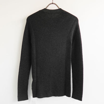 【BATONER/バトナー】<br>AGING WOOL RIBNATURE CREW NECK(GLITTER) <br>BN-24FL-043