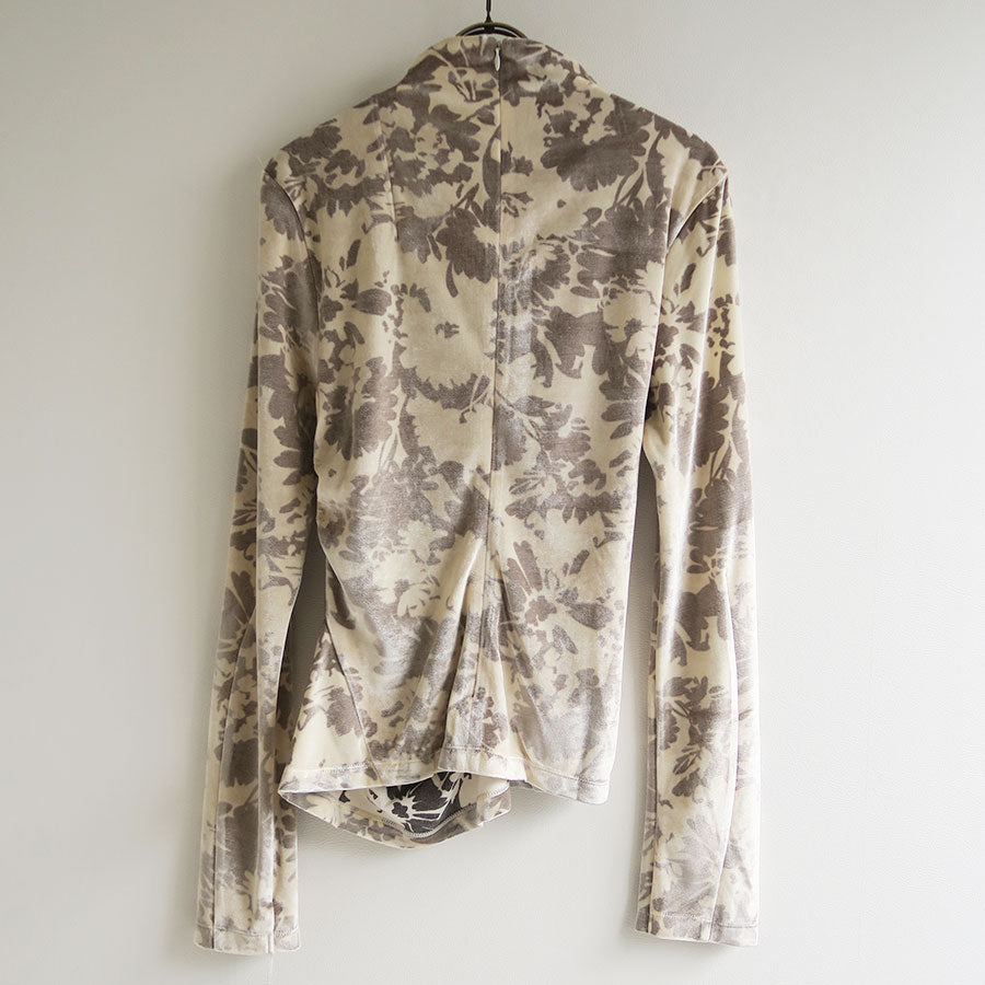 【PHOTOCOPIEU/フォトコピュー】<br>ASYMMETRIC JERSEY TOP (OONA) <br>252OON