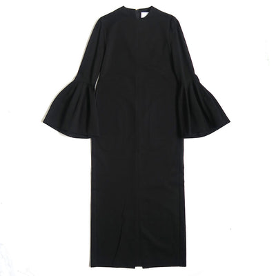 【Mame Kurogouchi/マメ】<br>Volume Sleeve Cotton Jersey Dress <br>MM24SS-JS084