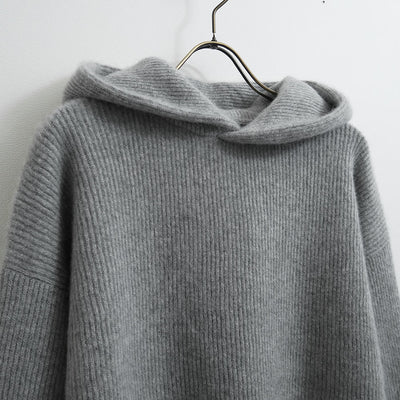 【BATONER/バトナー】<br>CASHMERE FOX PULL PARKER <br>BN-25FL-043