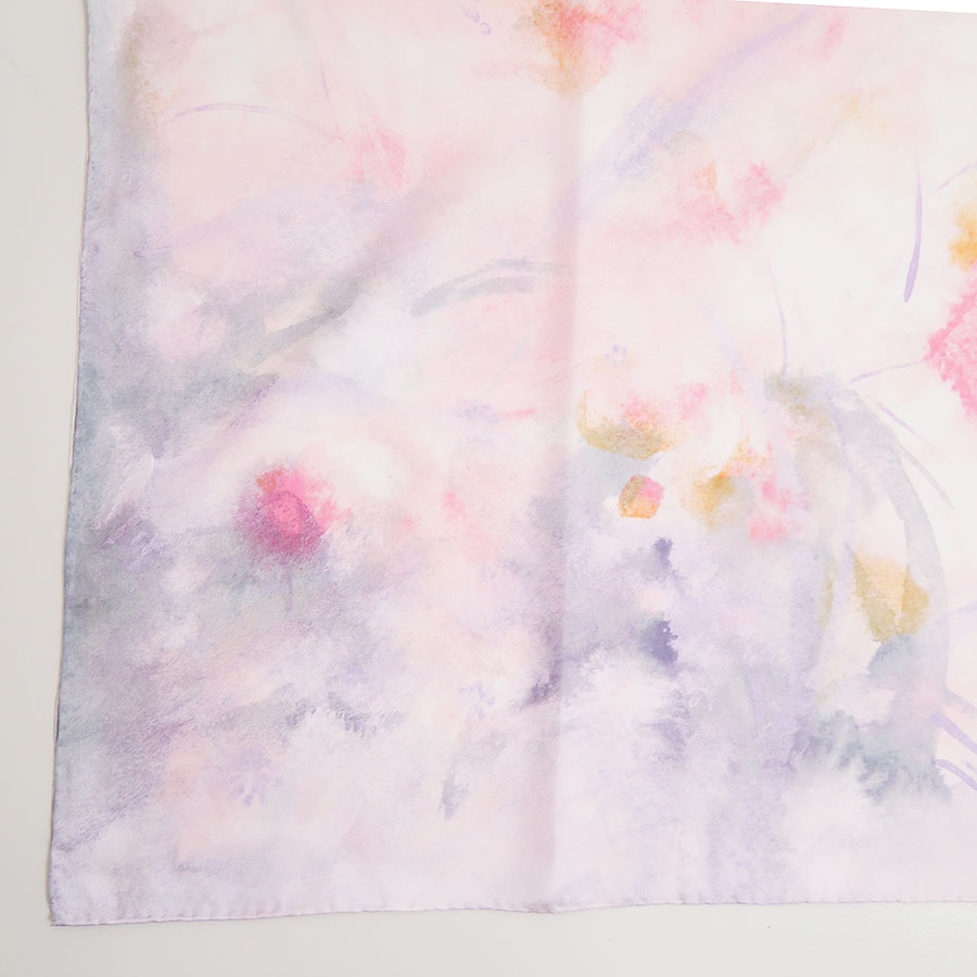 Mame Kurogouchi/マメ】Hand Printed Silk Scarf MM26SS-AC314の通販