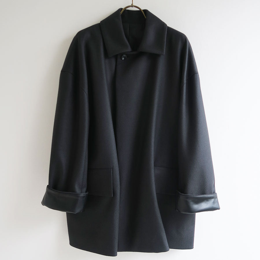 【IIROT/イロット】<br>Stand Fall Collar Coat <br>032-025-WC42